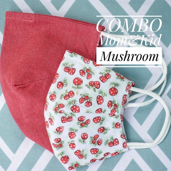 Natural Linen Facemask for Kids - Picture 7 of 10